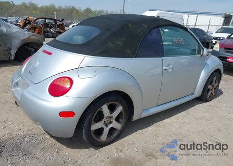 2004 Volkswagen New Beetle Gls 1.8T from USA, damaged, VIN 3VWCD31Y04M324167